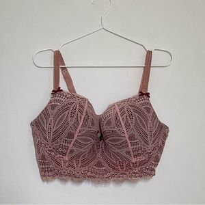{ Cacique / Lane Bryant Bra } Lace Longline Boost Balconette Bra